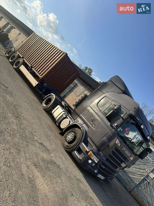 Контейнеровоз напівпричіп Krone BPW 2008 в Тернополі