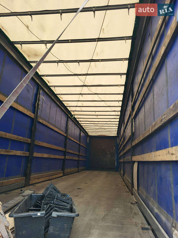 Тентованный борт (штора) - полуприцеп Krone BPW 2008 в Луцке