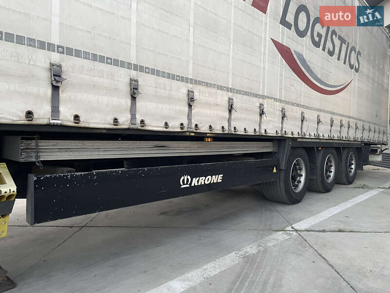 Тентованный борт (штора) - полуприцеп Krone BPW 2015 в Иршаве