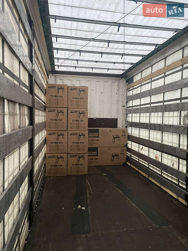 Тентованный борт (штора) - полуприцеп Krone BPW 2015 в Иршаве