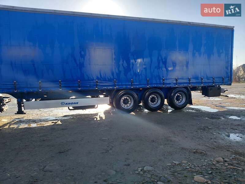 Тентованный борт (штора) - полуприцеп Krone BPW 2010 в Калуше фото 5 Тентованный борт (штора) - полуприцеп Krone BPW 2010 в Калуше