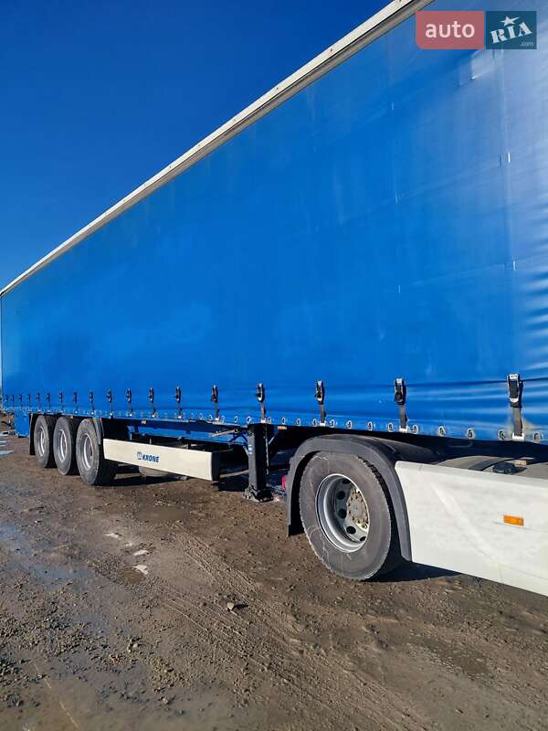 Тентованный борт (штора) - полуприцеп Krone BPW 2010 в Калуше фото 12 Тентованный борт (штора) - полуприцеп Krone BPW 2010 в Калуше