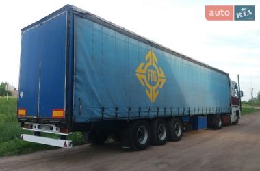 Тентований борт (штора) - напівпричіп Krone BPW 1997 в Кореці