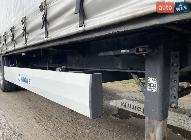 Тентованный борт (штора) - полуприцеп Krone Mega 2014 в Луцке