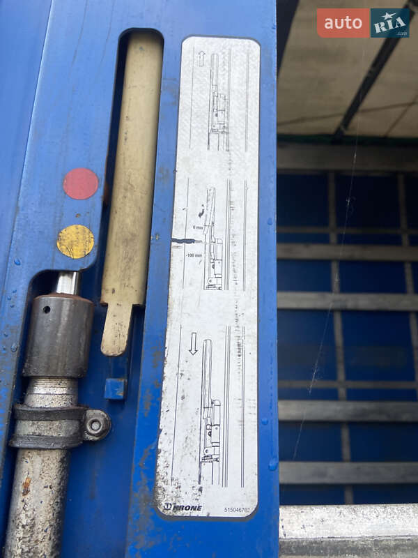 Тентованный борт (штора) - полуприцеп Krone Mega 2012 в Бучаче фото 7 Тентованный борт (штора) - полуприцеп Krone Mega 2012 в Бучаче