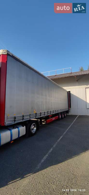 Тентований борт (штора) - напівпричіп Krone Mega 2007 в Кременчуці