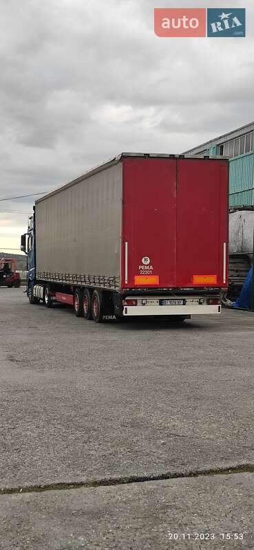 Тентований борт (штора) - напівпричіп Krone Mega 2007 в Кременчуці