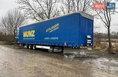 Тентованный борт (штора) - полуприцеп Krone Mega 2012 в Бучаче