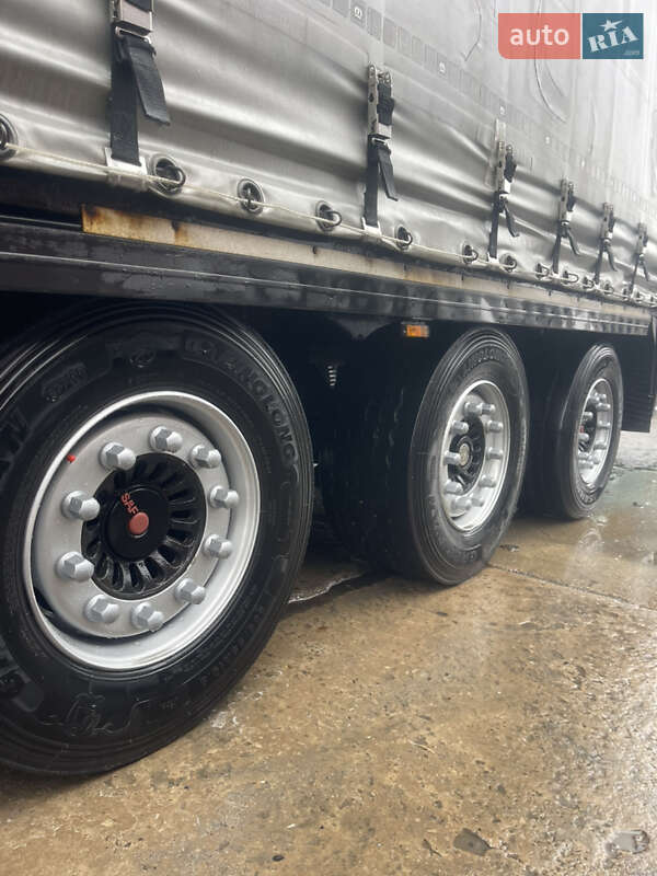 Тентованный борт (штора) - полуприцеп Krone Mega 2014 в Луцке