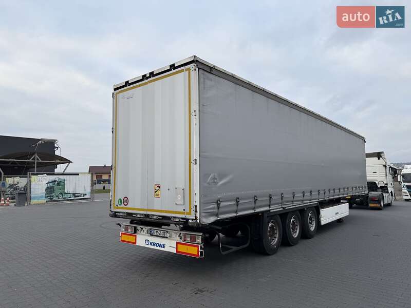 Тентованный борт (штора) - полуприцеп Krone Profi Liner 2017 в Черновцах