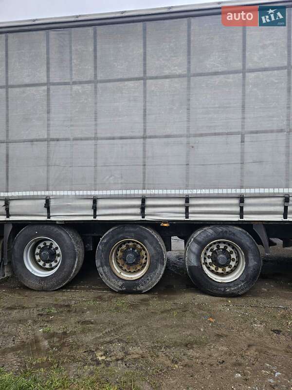 Тентований борт (штора) - напівпричіп Krone Profi Liner 2011 в Івано-Франківську