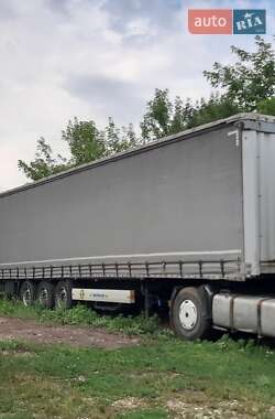 Тентований борт (штора) - напівпричіп Krone Profi Liner 2012 в Городку