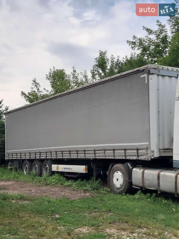 Тентований борт (штора) - напівпричіп Krone Profi Liner 2012 в Городку фото Тентований борт (штора) - напівпричіп Krone Profi Liner 2012 в Городку