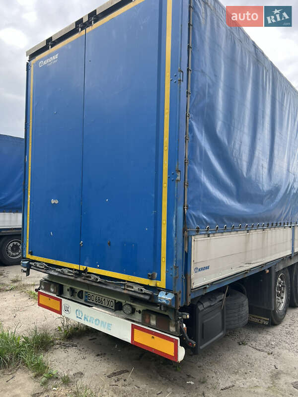 Тентованный борт (штора) - полуприцеп Krone SAF 2013 в Львове фото 3 Тентованный борт (штора) - полуприцеп Krone SAF 2013 в Львове
