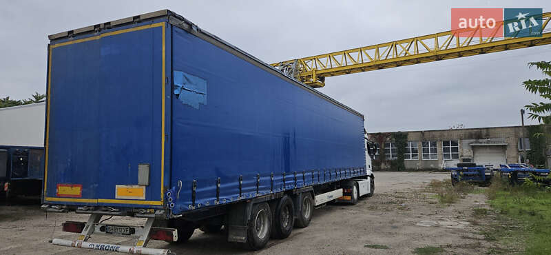 Тентованный борт (штора) - полуприцеп Krone SAF 2013 в Одессе