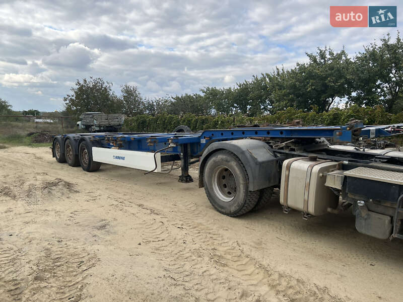 Контейнеровоз напівпричіп Krone SAF 2010 в Рені