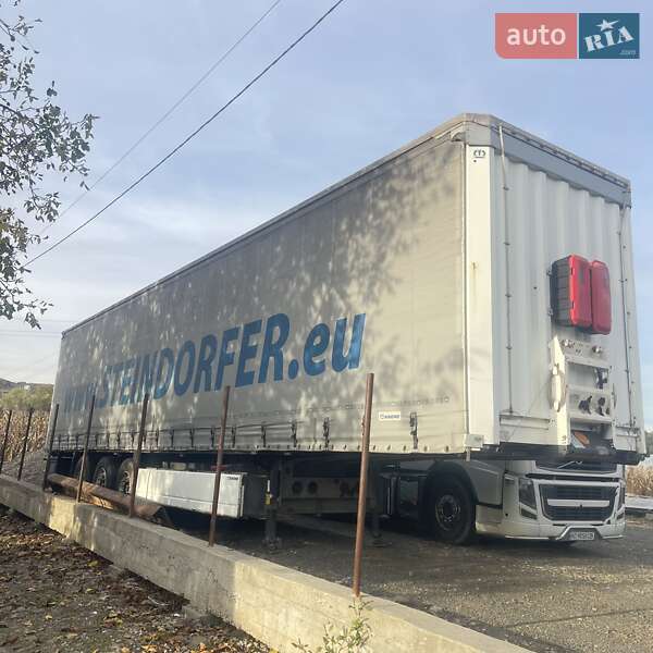 Тентований борт (штора) - прицеп Krone SAF 2014 в Іршаві