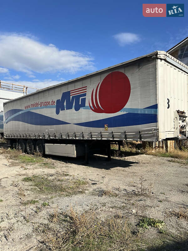 Тентований борт (штора) - напівпричіп Krone SAF 2011 в Дніпрі фото Тентований борт (штора) - напівпричіп Krone SAF 2011 в Дніпрі