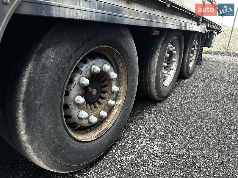 Тентований борт (штора) - напівпричіп Krone SAF 2014 в Умані