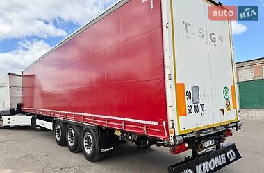 Тентований борт (штора) - напівпричіп Krone SAF 2014 в Рівному