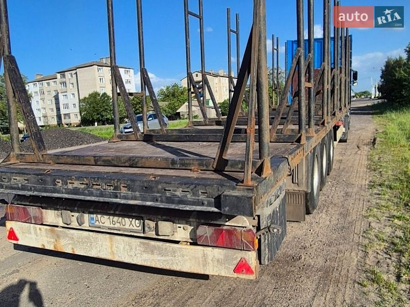 Лесовоз / Сортиментовоз - полуприцеп Krone SAF 2008 в Ратным