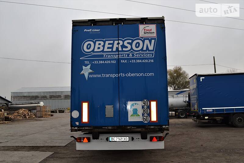 Тентованный борт (штора) - полуприцеп Krone SD 27 2011 в Львове фото 4 Тентованный борт (штора) - полуприцеп Krone SD 27 2011 в Львове