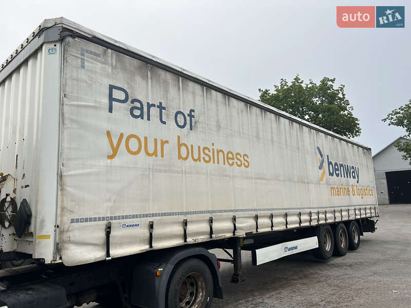 Тентованный борт (штора) - полуприцеп Krone SD 27 2011 в Коломые