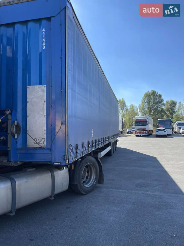 Тентованный борт (штора) - полуприцеп Krone SD 27 2005 в Киеве