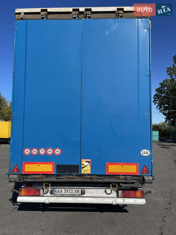 Тентованный борт (штора) - полуприцеп Krone SD 27 2005 в Киеве