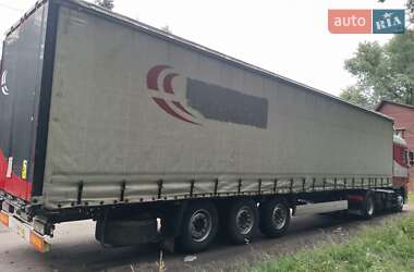 Тентованный борт (штора) - полуприцеп Krone SD 27 2012 в 