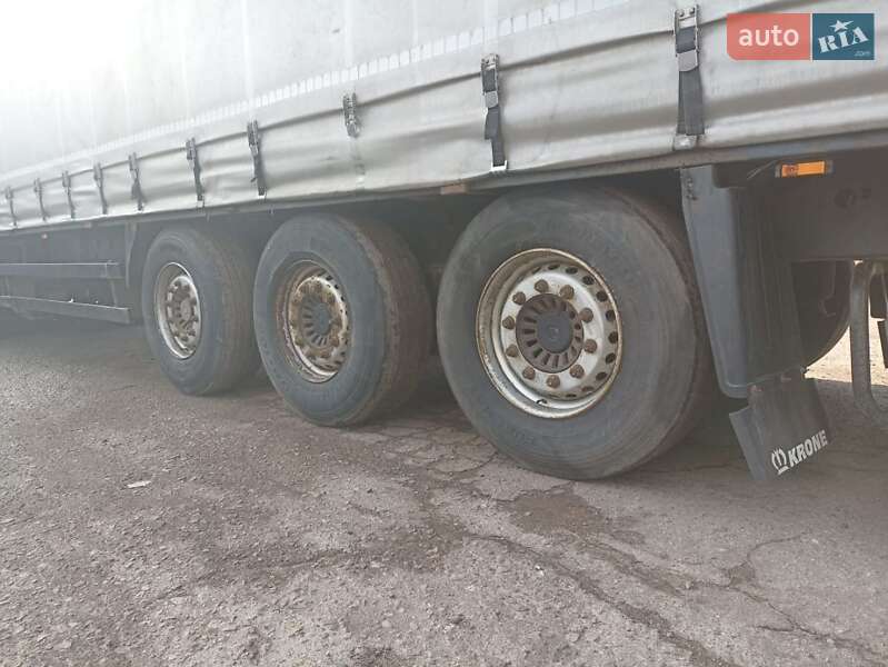 Тентованный борт (штора) - полуприцеп Krone SD 27 2011 в Одессе