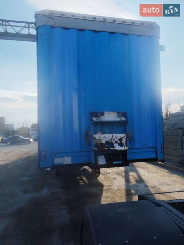 Тентованный борт (штора) - полуприцеп Krone SD 27 2008 в Одессе фото 4 Тентованный борт (штора) - полуприцеп Krone SD 27 2008 в Одессе