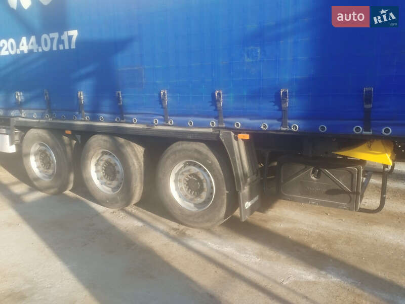 Тентованный борт (штора) - полуприцеп Krone SD 27 2008 в Одессе