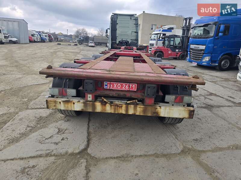 Контейнеровоз полуприцеп Krone SD 27 2008 в Одессе