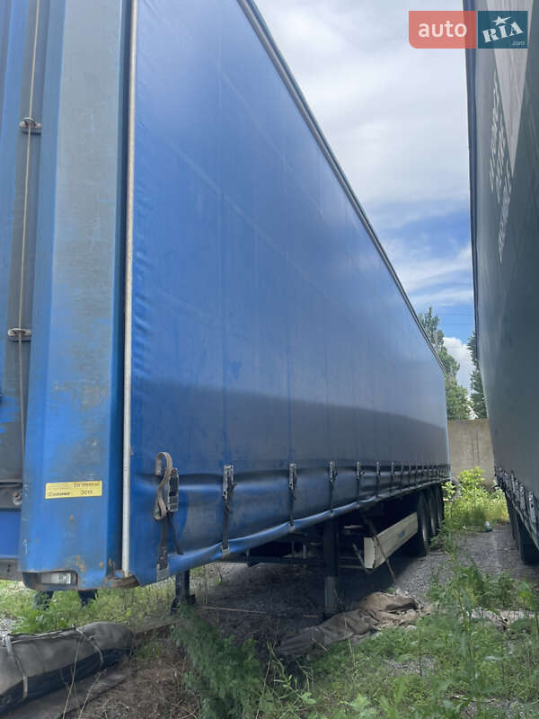 Тентованный борт (штора) - полуприцеп Krone SD 27 2011 в Каменском