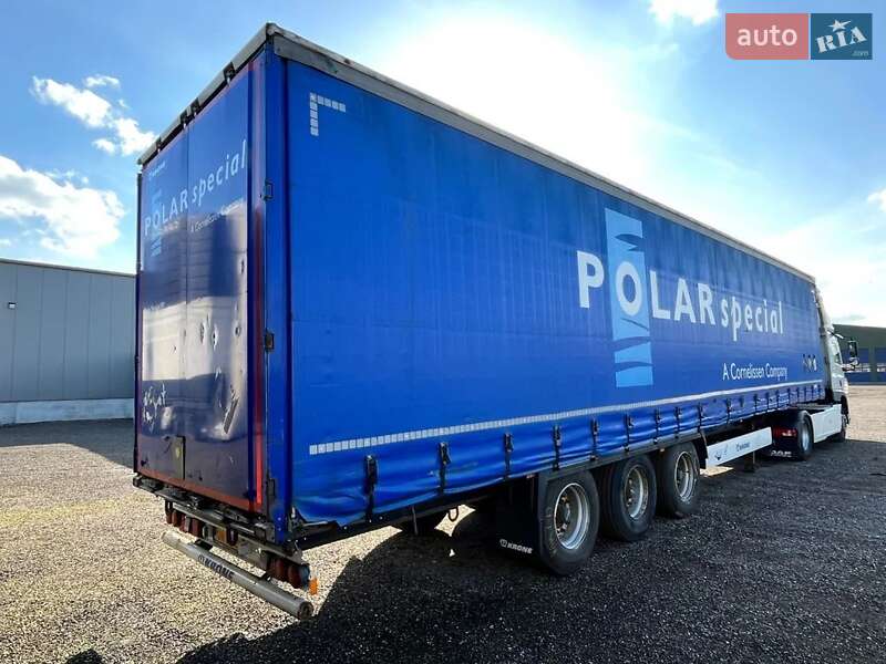 Тентованный борт (штора) - полуприцеп Krone SD 27 2015 в 