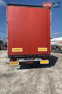 Тентованный борт (штора) - полуприцеп Krone SD 27 2007 в 
