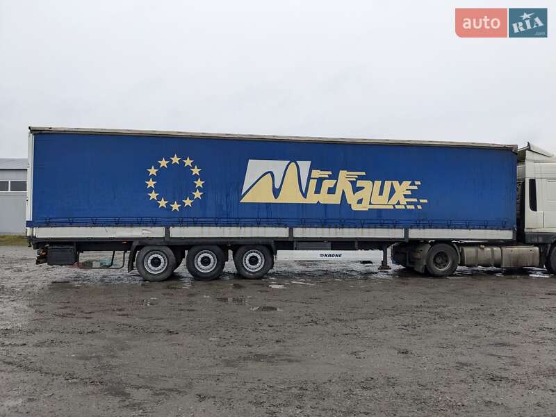 Тентованный борт (штора) - полуприцеп Krone SD 27 2010 в Рава-Русской