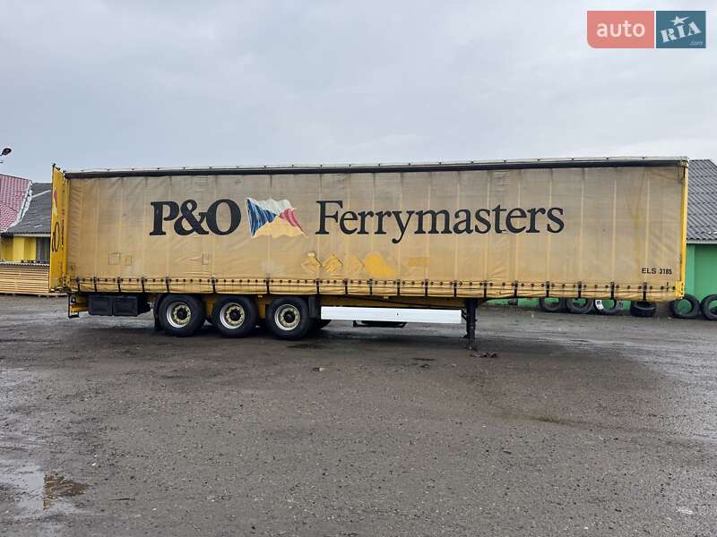 Тентований борт (штора) - напівпричіп Krone SD 27 2004 в Чернівцях