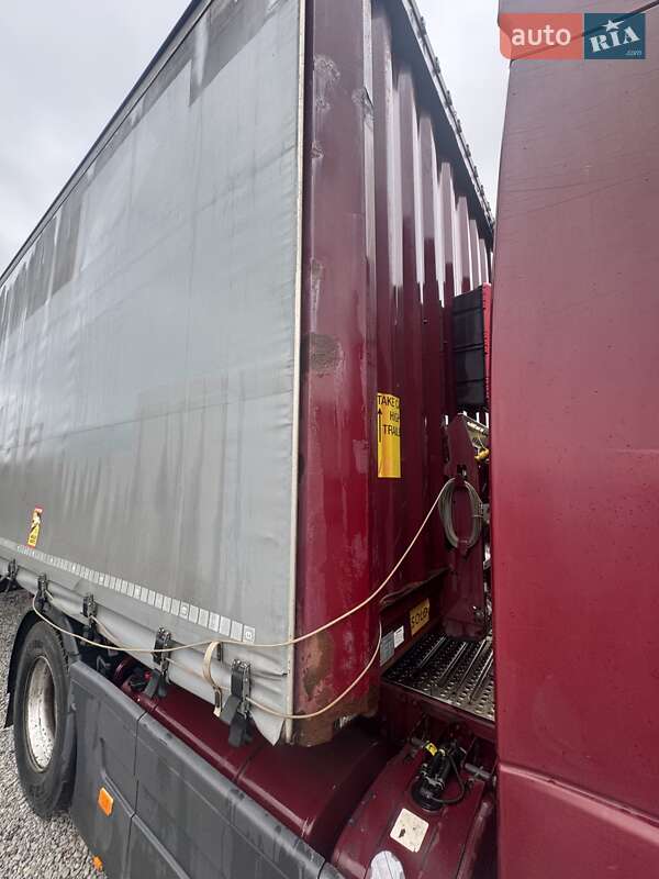 Тентований борт (штора) - напівпричіп Krone SD 27 2014 в Чернівцях