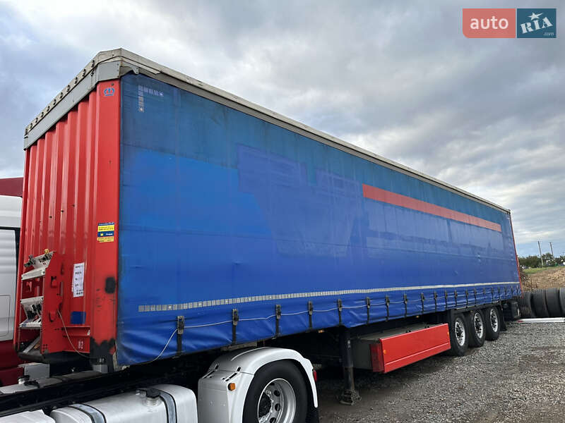 Тентований борт (штора) - напівпричіп Krone SD 27 2013 в Умані фото Тентований борт (штора) - напівпричіп Krone SD 27 2013 в Умані