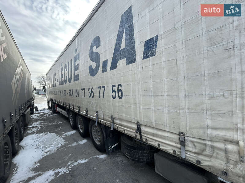 Тентований борт (штора) - напівпричіп Krone SD 27 2008 в Дніпрі