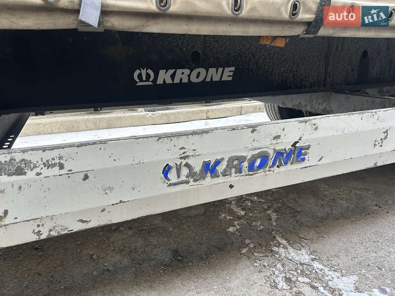 Тентований борт (штора) - напівпричіп Krone SD 27 2008 в Дніпрі