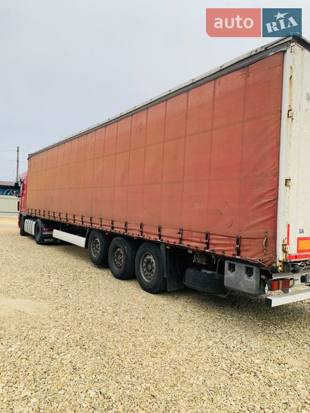 Тентований борт (штора) - напівпричіп Krone SD 27 2007 в Тернополі