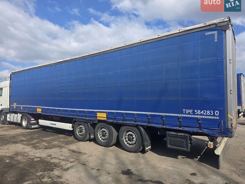 Тентованный борт (штора) - полуприцеп Krone SD 27 2013 в Луцке