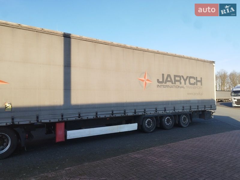 Тентованный борт (штора) - полуприцеп Krone SD 27 2012 в Ровно