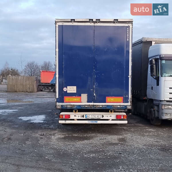 Тентованный борт (штора) - прицеп Krone SD 2008 в Луцке фото 5 Тентованный борт (штора) - прицеп Krone SD 2008 в Луцке