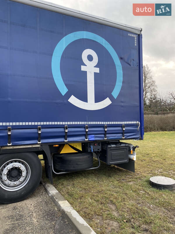 Тентованный борт (штора) - полуприцеп Krone SD 2012 в Ивано-Франковске