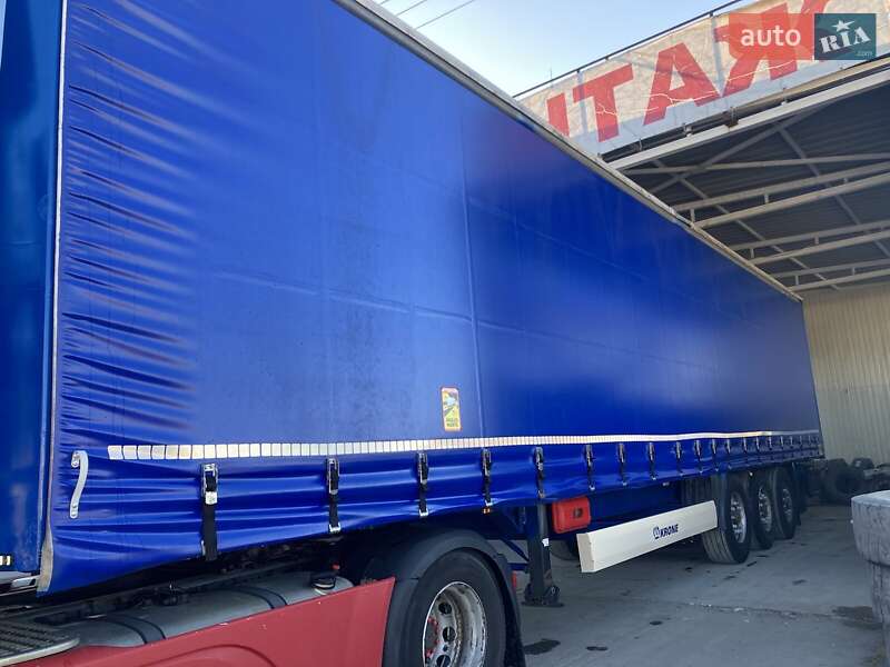 Тентованный борт (штора) - полуприцеп Krone SD 2012 в Ивано-Франковске