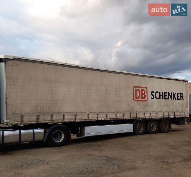 Тентований борт (штора) - напівпричіп Krone SD 2014 в Первомайську